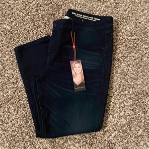 Laurie Felt silky ankle skinny jeans